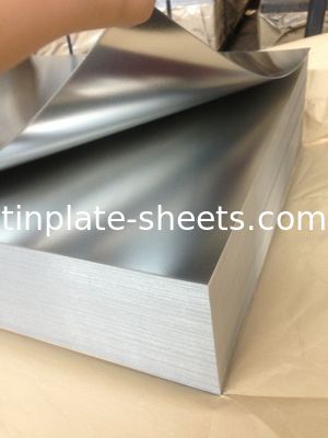 Tinplate Sheets for Chemical and Food Cans 0.15-0.49mm Thickness 600-986mm Width 600-1160mm Cutting Length 25 Metric Tons MOQ