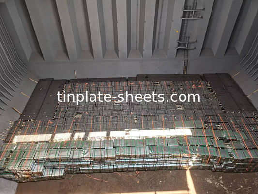 Płyty z cytryny do puszek opakowaniowych JIS G3303 Standardowy T3 T4 DR8 STONE FINISH Płyty z cytryny elektrolitycznej