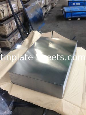 JISG3303 Standardowe elektrotyczne blachy z cytryny T2 T2.5 T3 Temperature Tinplate Mill Factory Tinplate For Food Can