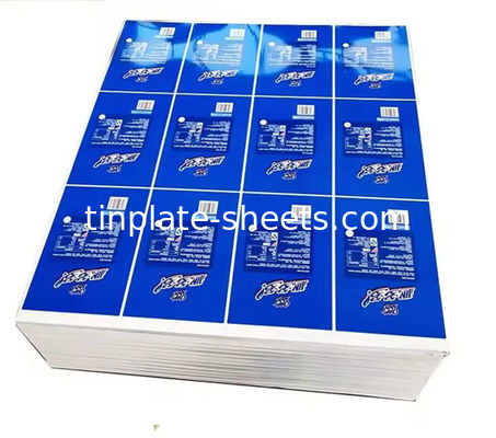 Płyty z cytryny do puszek opakowaniowych JIS G3303 Standardowy T3 T5 DR8 STONE FINISH elektrolityczne płyty z cytryny