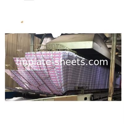 4-6 Kolorowo wydrukowane blachy papieru cytrynowego