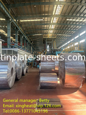 Brilliant Stone Silver and Matt Surface Finish Tinplate Sheets dla puszek chemicznych i spożywczych