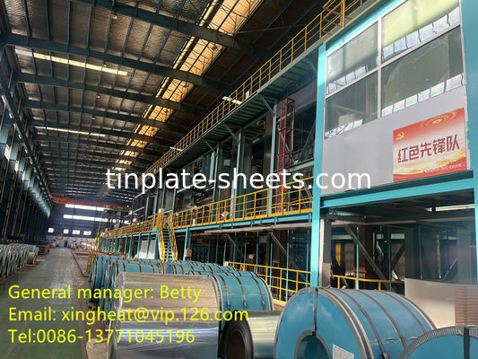 Brilliant Stone Silver and Matt Surface Finish Tinplate Sheets dla puszek chemicznych i spożywczych