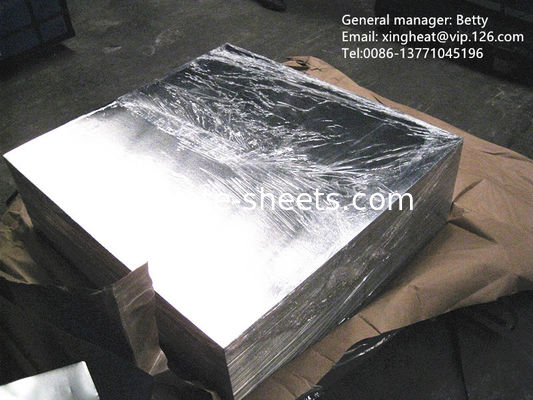 Brilliant Finish Food Grade Tinplate Recyclable Silver Can 0.15 - 0.49 mm Stone Finish Tinplate Mill 2.8/2.8