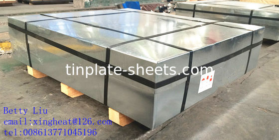 DIN GB JIS Standard TFS Sheet Electroplated Chromium Plate Stone Finished