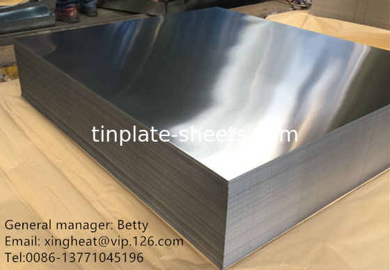 DIN GB JIS Standard TFS Sheet Electroplated Chromium Plate Stone Finished