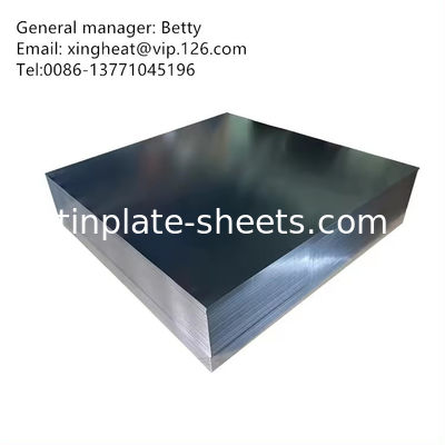 DIN GB JIS Standard TFS Sheet Electroplated Chromium Plate Stone Finished