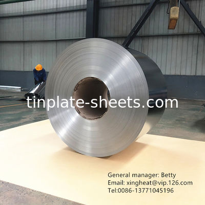 Płyty ocieplone ze stali wolnej od cyny do czapek koronowych Stal pokryta chromem Stal pokryta chromem Oxie TFS Mill Manufacturer
