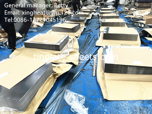 Płyty ocieplone ze stali wolnej od cyny do czapek koronowych Stal pokryta chromem Stal pokryta chromem Oxie TFS Mill Manufacturer