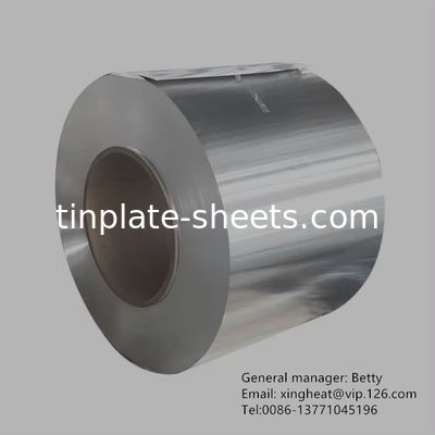 3-8 Tons Tin Free Steel Coil JIS G3303 Standard Stone Surface Finished 2.8/2.8