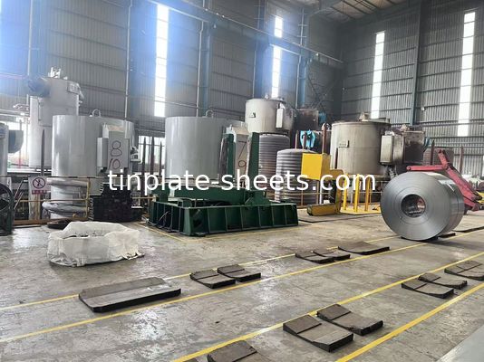 Elektrolityczne blachy z cytryny MR i SPCC Materiał 0,13-0,48 mm Grubość 600 mm-986 mm Szerokość 600 mm-1160 mm Długość cięcia T2-T5 Temperatura