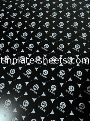 JIS G3303 EN10202 ASTM624 Standard Tinplate Sheets for Metal Packaging