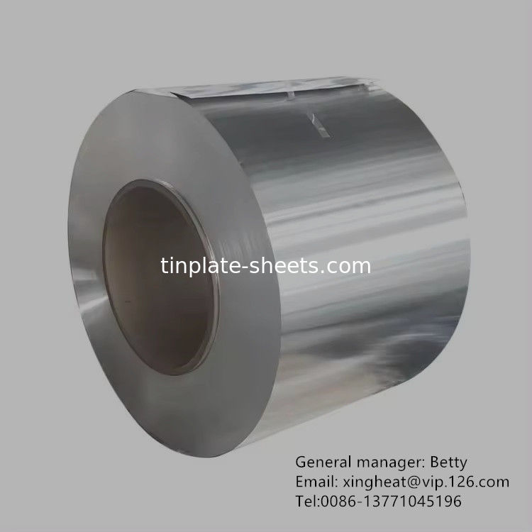3-8 Tons Tin Free Steel Coil JIS G3303 Standard Stone Surface Finished 2.8/2.8