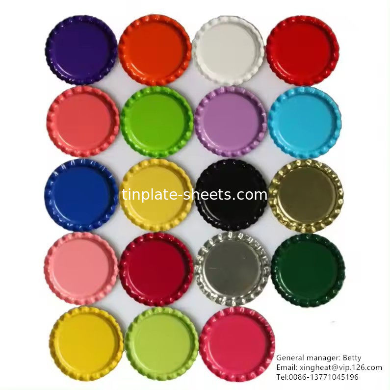 CMYK Kolorowy Drukowany Stal bez cyny 512mm-907mm Dobra formowalność