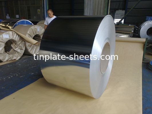 Płyty z cewki cynowej Mill Producent Stone Silver Bright Finish T3 T4 T5 T2.5 DR8 2.8/2.8 Powłoka cynowa
