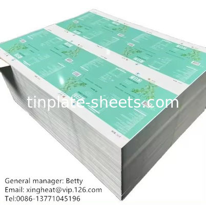 Wysokiej wydajności T2-T5 MR SPCC TFS Sheet 100% Recykling 2.0/2.0
