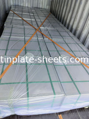 Zastosowalne chemiczne blachy z puszki T2/T2.5/T3/T4 Temperatura 2,0/2.0