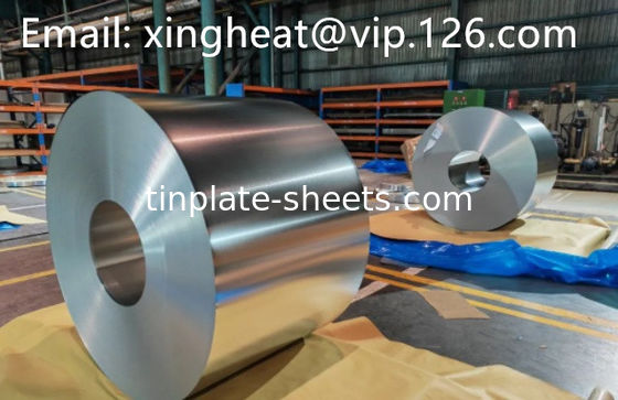 wysokiej jakości 4MT do 8MT blachy z cewki cynowej Mill Producent Stone Silver Bright Finish T3 T4 T5 T2.5 DR8